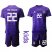 Germany #22 Ter Stegen Purple Goalkeeper Kid Soccer Country Jersey