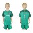 Chelsea #1 Begovic Green Kid Soccer Club Jersey