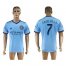 New York City #7 David Villa Home Soccer Club Jersey