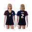 Womens USA #2 Yedlin Away Soccer Country Jersey