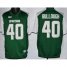 Michigan State 40 Max Bullough Green White College Football NCAA Jerseys