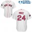 Boston Red Sox #24 David Price White Cool Base 2018 World Series Champions Stitched Youth MLB Jersey