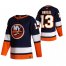 New York Islanders #13 Mathew Barzal Navy Blue Mens Adidas 2020-21 Reverse Retro Alternate NHL Jersey