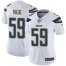 Nike Los Angeles Chargers #59 Nick Vigil White Womens Stitched NFL Vapor Untouchable Limited Jersey