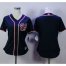 Washington Nationals Blank Navy Blue Alternate 2 Womens Stitched MLB Jersey