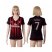 Womens AC Milan #7 Menez Home Soccer Club Jersey