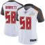 Nike Tampa Bay Buccaneers #58 Shaquil Barrett White Womens Super Bowl LV Bound Stitched NFL Vapor Untouchable Limited Jersey