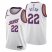 Nike Phoenix Suns #22 Deandre Ayton Mens 2022-23 City Edition NBA Jersey – Cherry Blossom White Mens