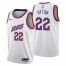 Nike Phoenix Suns #22 Deandre Ayton Mens 2022-23 City Edition NBA Jersey – Cherry Blossom White Mens