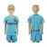 Barcelona Blank Away Kid Soccer Club Jersey