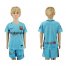 Barcelona Blank Away Kid Soccer Club Jersey
