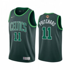 Nike Boston Celtics #11 Payton Pritchard Green Swingman Womens 2022 NBA Finals Earned Edition Jersey Womens