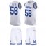 Nike Dallas Cowboys #58 Aldon Smith White Team Color Mens Stitched NFL Limited Tank Top Suit Jersey