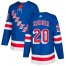 Adidas New York Rangers #20 Chris Kreider Royal Blue Home Authentic Stitched NHL Jersey