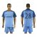 Manchester City #28 Denayer Home Soccer Club Jersey