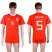 Wales #5 Chester Red Home Soccer Club Jersey