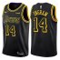 Nike Los Angeles Lakers #14 Brandon Ingram Black NBA Swingman City Edition Jersey