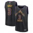 Anthony Davis Los Angeles Lakers Fanatics Branded Youth 2023/24 Fast Break Jersey – Black – City Edition