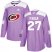 Adidas Carolina Hurricanes #27 Justin Faulk Purple Authentic Fights Cancer Stitched Youth NHL Jersey