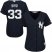 New York Yankees #33 Greg Bird Navy Blue Alternate Womens Stitched MLB Jersey