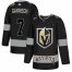 Adidas Vegas Golden Knights X Astros #7 Jason Garrison Black Authentic City Joint Name Stitched NHL Jersey