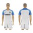 Inter Milan Blank White Away Soccer Club Jersey