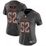 Nike Chicago Bears #52 Khalil Mack Gray Static Womens Stitched NFL Vapor Untouchable Limited Jersey