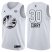 Warriors 30 Stephen Curry Jordan Brand White 2018 All-Star Game Swingman Jersey