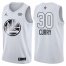 Warriors 30 Stephen Curry Jordan Brand White 2018 All-Star Game Swingman Jersey