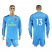 Arsenal #13 Ospina Light Blue Long Sleeves Goalkeeper Soccer Club Jersey