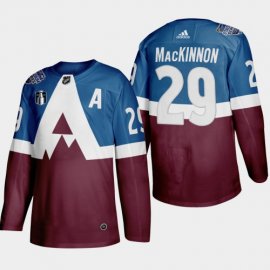 Adidas Colorado Avalanche #29 Nathan MacKinnon Mens 2022 Stanley Cup Final Patch Stadium Series Burgundy Stitched NHL Jersey Mens