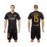 Barcelona #15 Bartra Black Soccer Club Jersey