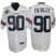 Auburn Tigers 90 Nick Fairley White NCAA Jerseys