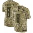 Nike Tennessee Titans #8 Marcus Mariota Camo Mens Stitched NFL Limited 2018 Salute To Service Jersey