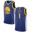 Nike Golden State Warriors #1 Damion Lee Blue 2022 NBA Finals Swingman Icon Edition Jersey Mens