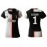 Womens Juventus #1 Szczesny Home Soccer Club Jersey