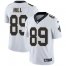 Nike New Orleans Saints #89 Josh Hill White Mens Stitched NFL Vapor Untouchable Limited Jersey