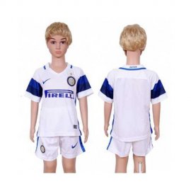 Inter Milan Blank Away Kid Soccer Club Jersey