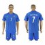 France #7 Griezmann Home Soccer Country Jersey
