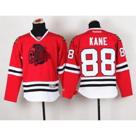 Chicago Blackhawks #88 Patrick Kane Red(Red Skull) Stitched Youth NHL Jersey