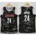 Lakers #24 Kobe Bryant Black City Light Stitched NBA Jersey