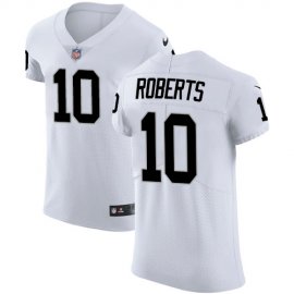 Nike Las Vegas Raiders #10 Seth Roberts White Mens Stitched NFL Vapor Untouchable Elite Jersey
