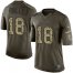 Nike Atlanta Falcons #18 Calvin Ridley Green Mens Stitched NFL Limited 2015 Salute to Service Jersey