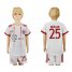 Bayern Munchen #25 Muller SEC Away Kid Soccer Club Jersey