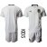 Italy Blank Away Kid Soccer Country Jersey