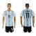 Argentina #11 DI MARIA Home 2018 FIFA World Cup Soccer Jersey