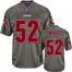 Nike San Francisco 49ers #52 Patrick Willis Grey Mens Stitched NFL Elite Vapor Jersey