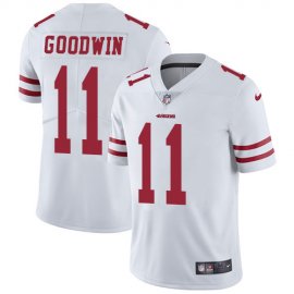 Nike San Francisco 49ers #11 Marquise Goodwin White Youth Stitched NFL Vapor Untouchable Limited Jersey