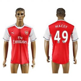 Arsenal #49 Macey Home Soccer Club Jersey