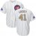 Chicago Cubs #41 John Lackey White(Blue Strip) 2017 Gold Program Cool Base Stitched Youth MLB Jersey